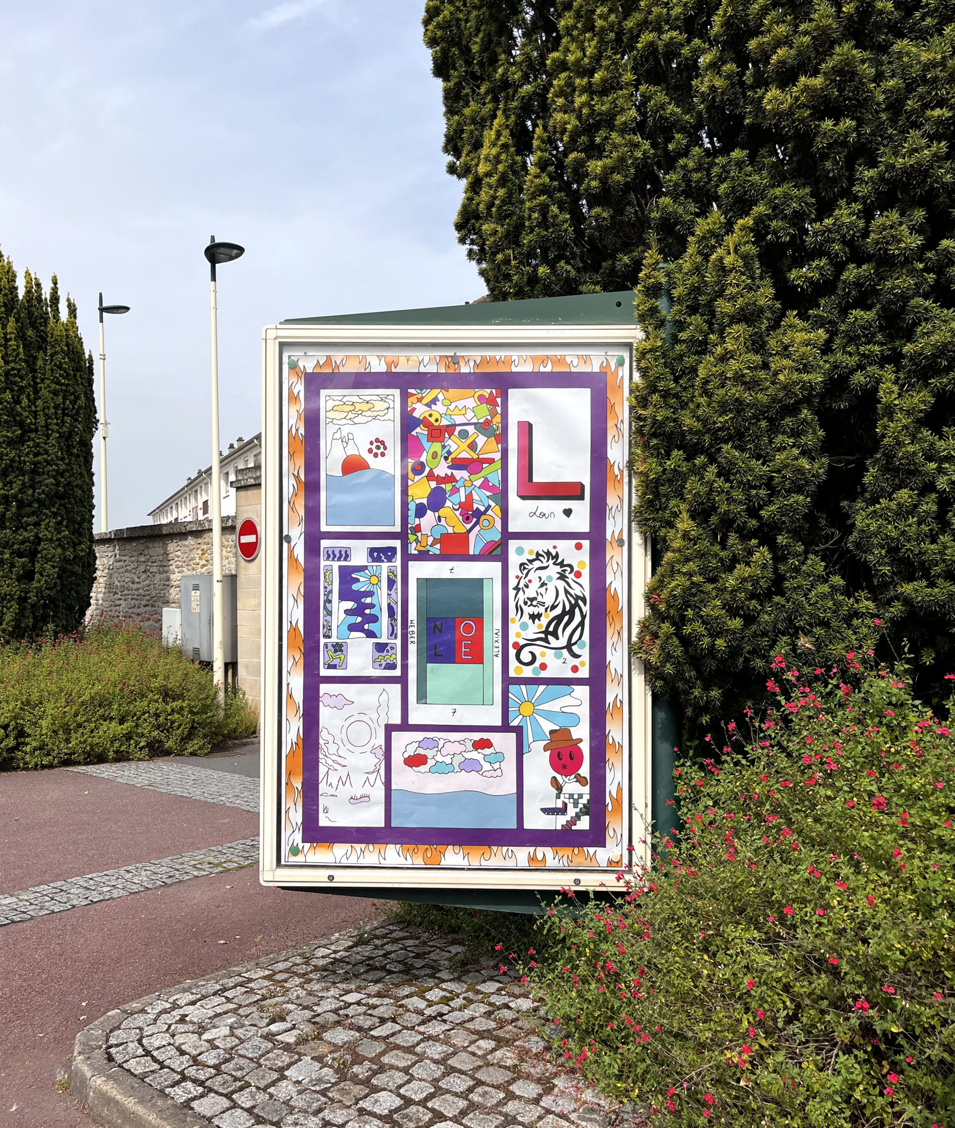 Cache-cache en couleur