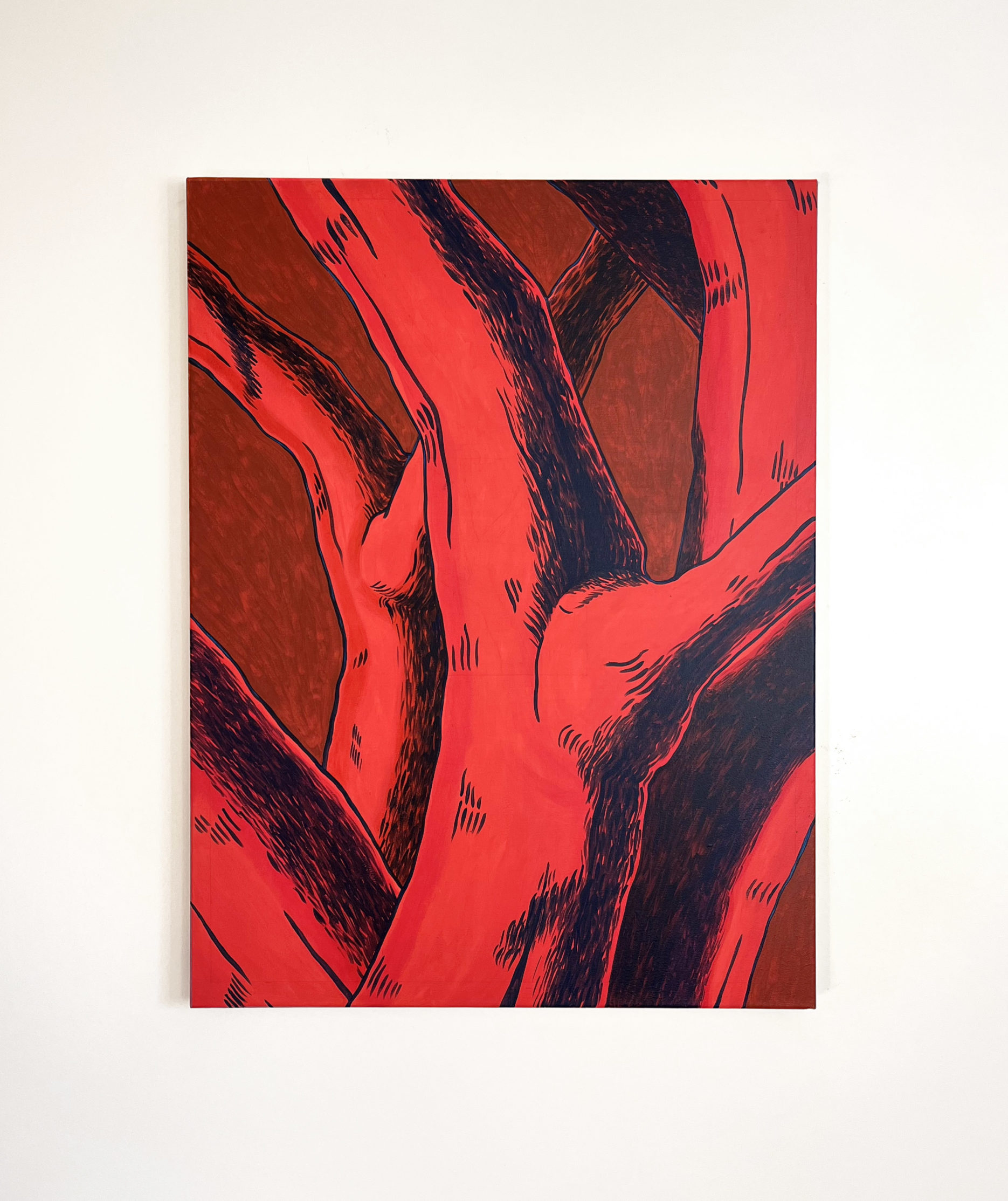 Tree, red 1